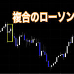 複合のローソク足