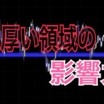 買いの厚い領域の影響力